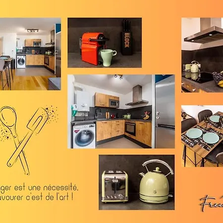 Appartement Disneyland 13min - Kingsize Bed - Private Parking - Terrace - Calm Village